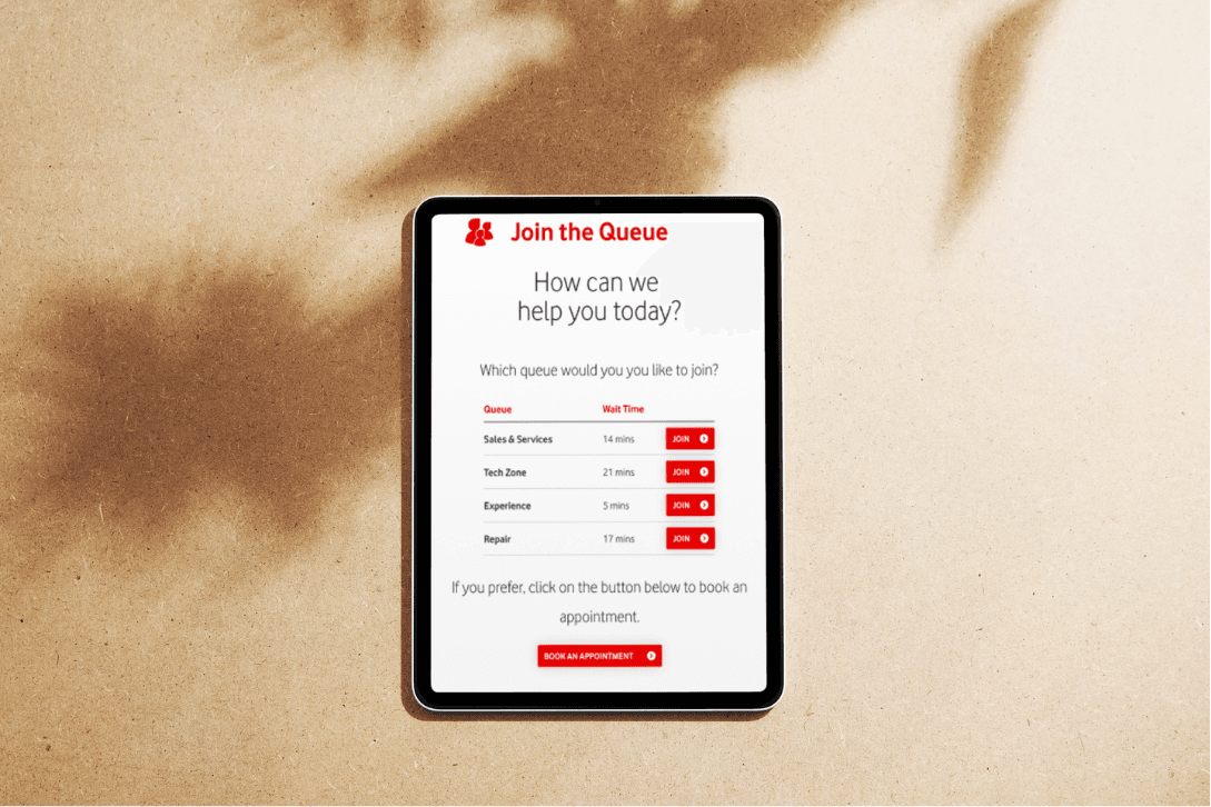 Vodacom Queueing Solution