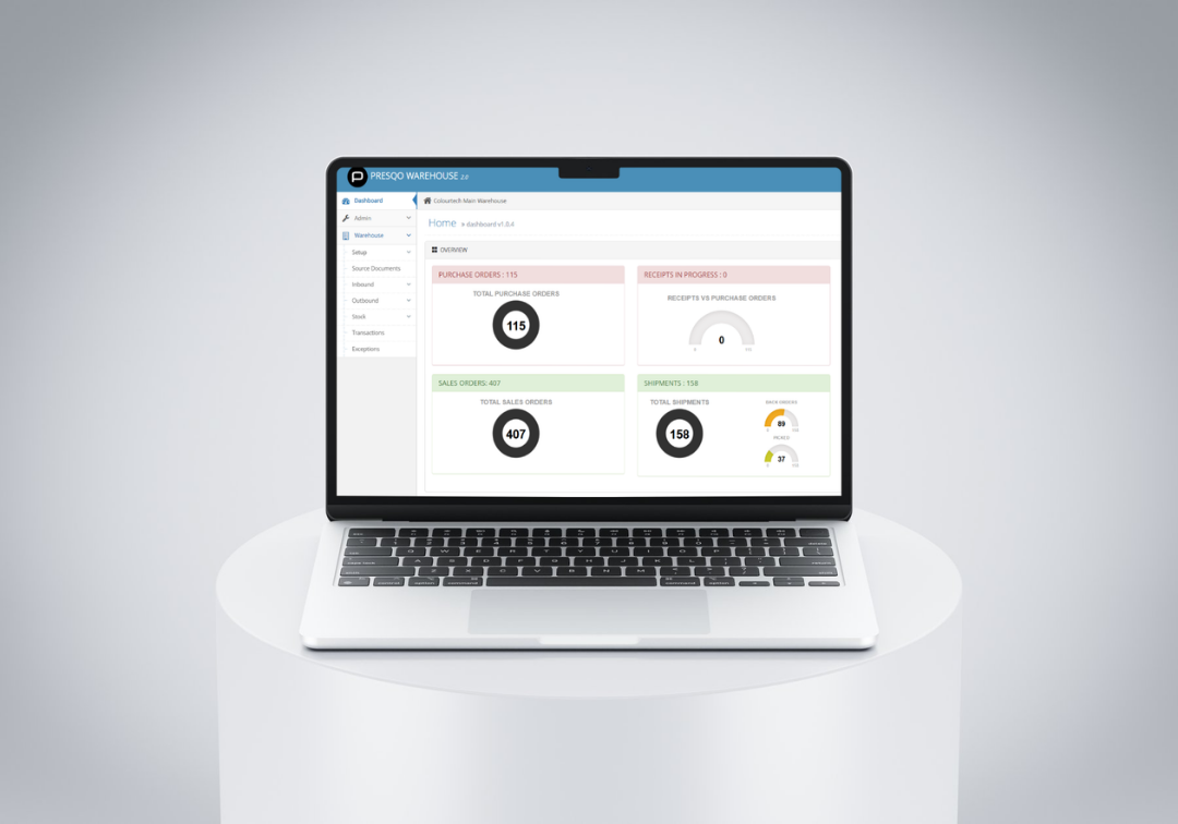 Colourtech warehouse and billing system